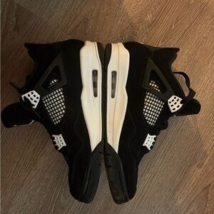 Jordan Black and White Men's Sneakers